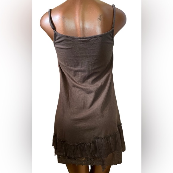 HP💖 True Grit Chiffon/ Lace Layered Cami Dress - Picture 4 of 6
